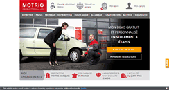 Desktop Screenshot of motrio.fr